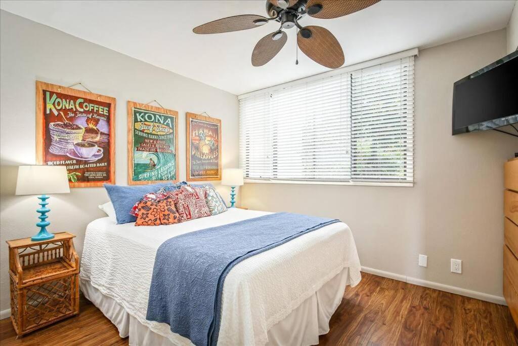 Beautiful 2/2 Condo In Kailua Kona. Ocean View! Eksteriør billede